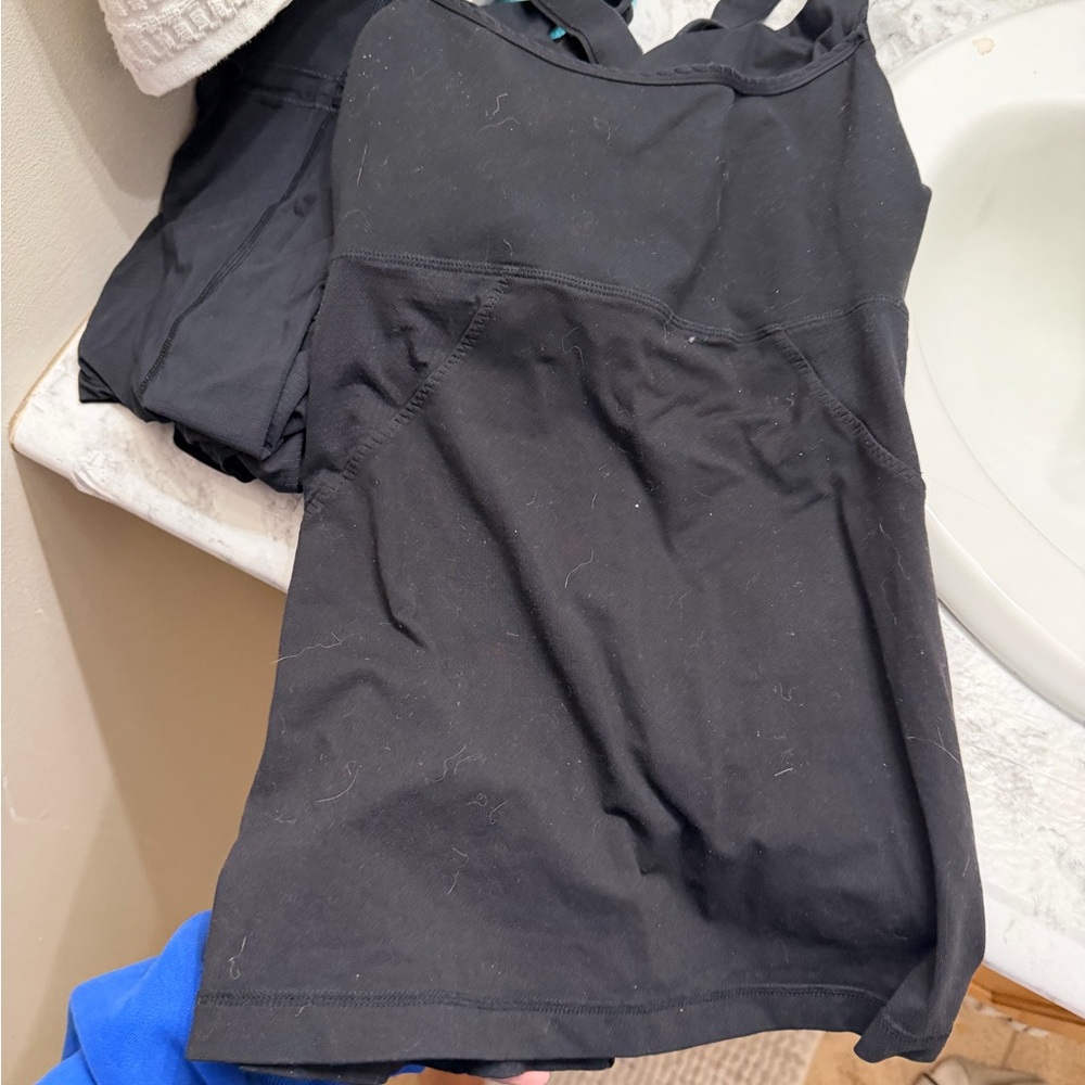 Black Sleeveless Top lululemon size 6